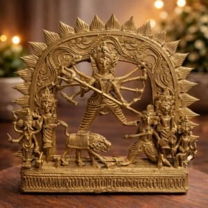 Shakti Dokra Durga Wall Art