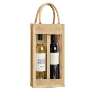 Rustic Luxe Wine Tote