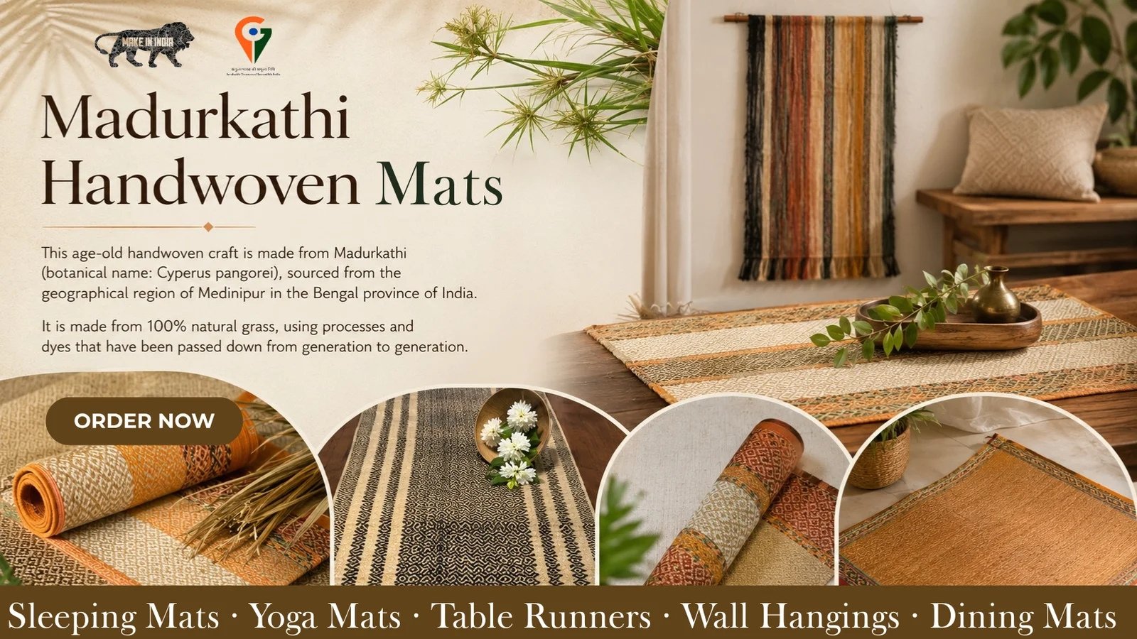 Traditional Indian handmade products