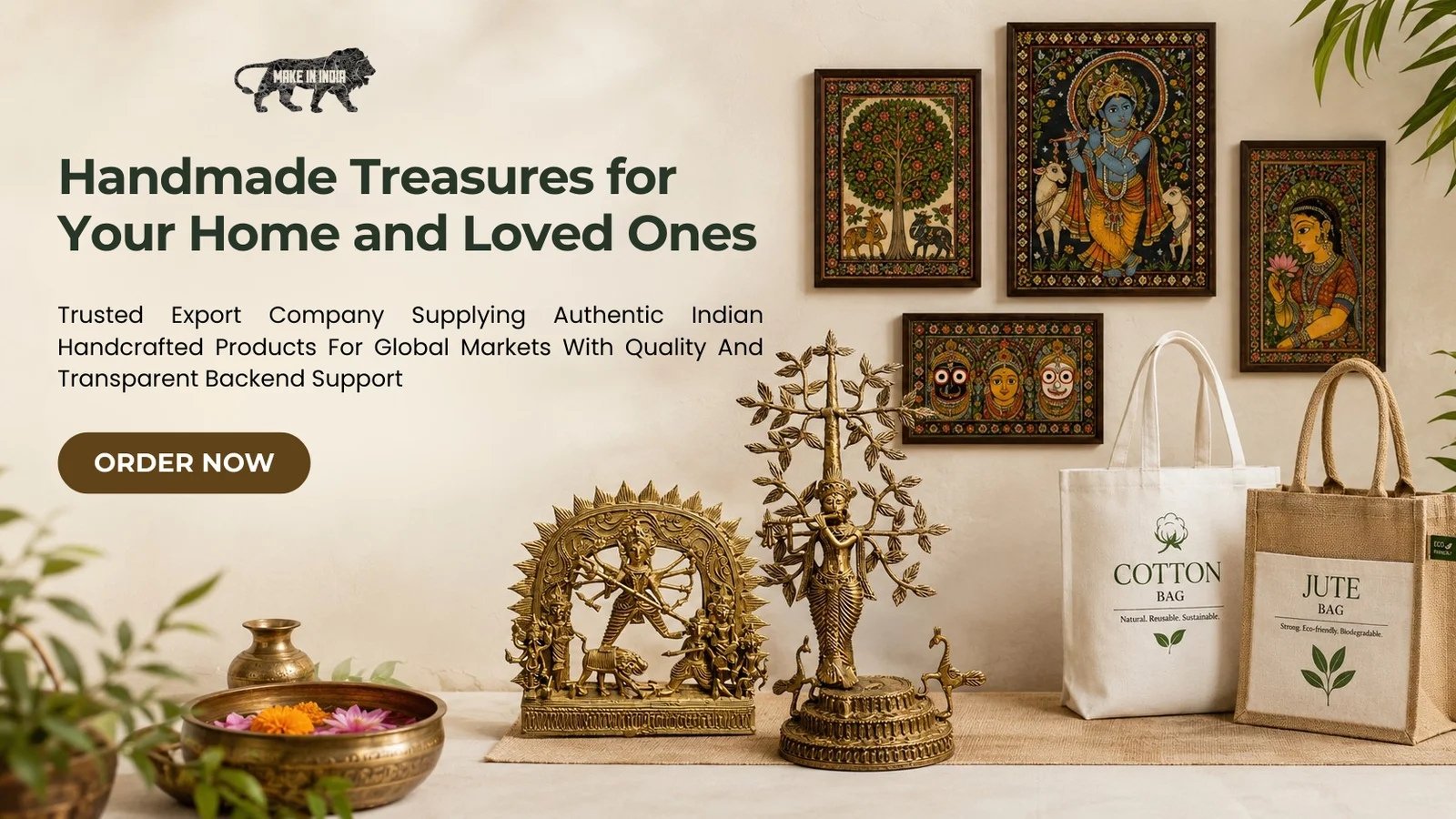 Handmade treasures for home and loved ones