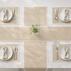 Ivory Heritage Table Mat & Runner Set