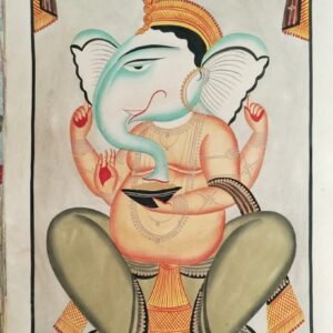 Lord Ganesha in Majestic Seated Posture