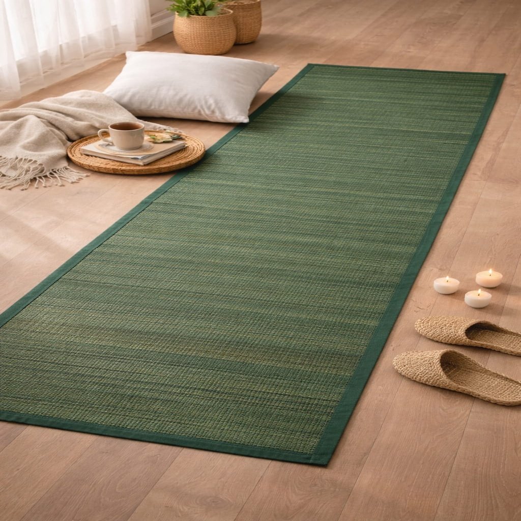 Royal Green Floor Runner